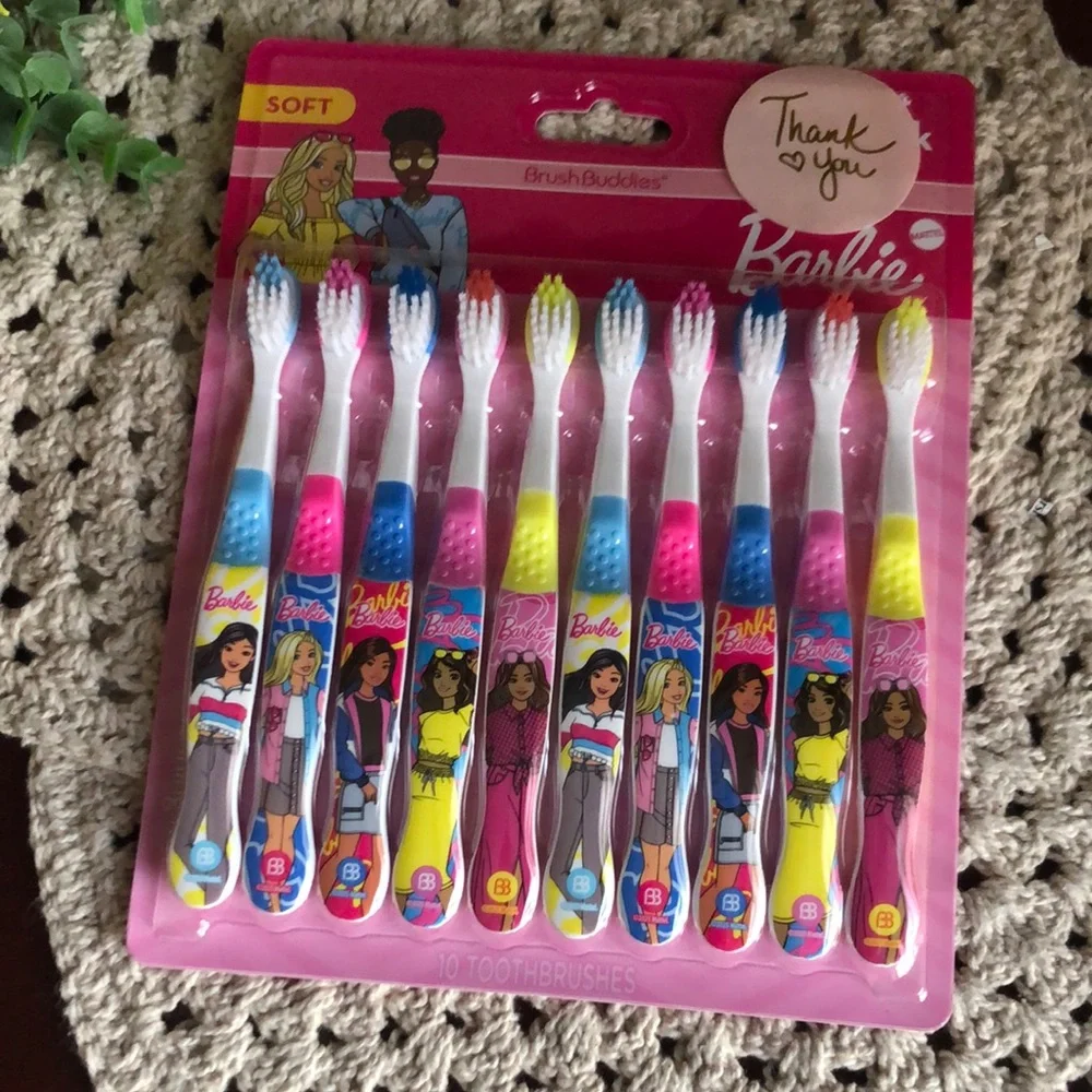 Barbie Soft Toothbrush Set